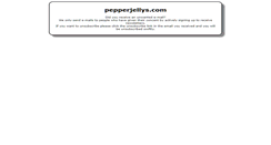 Desktop Screenshot of pepperjellys.com